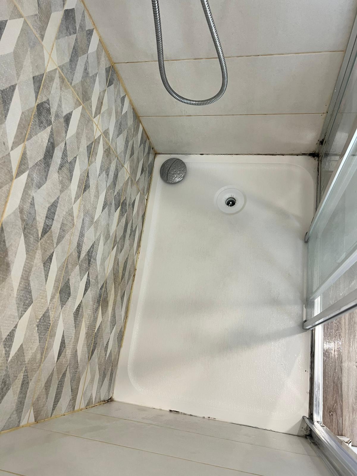 après réparation douche